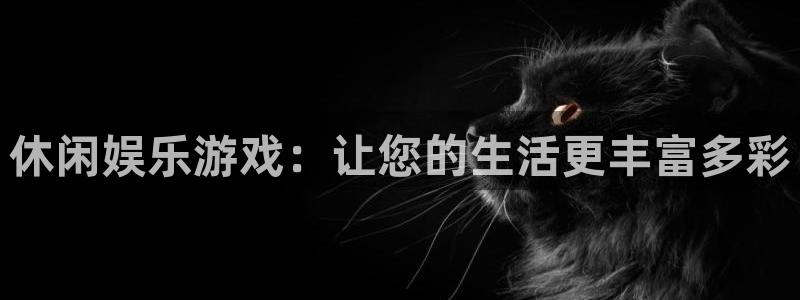 长征娱乐平台注册：休闲娱乐游戏：让您的生活更丰富多彩